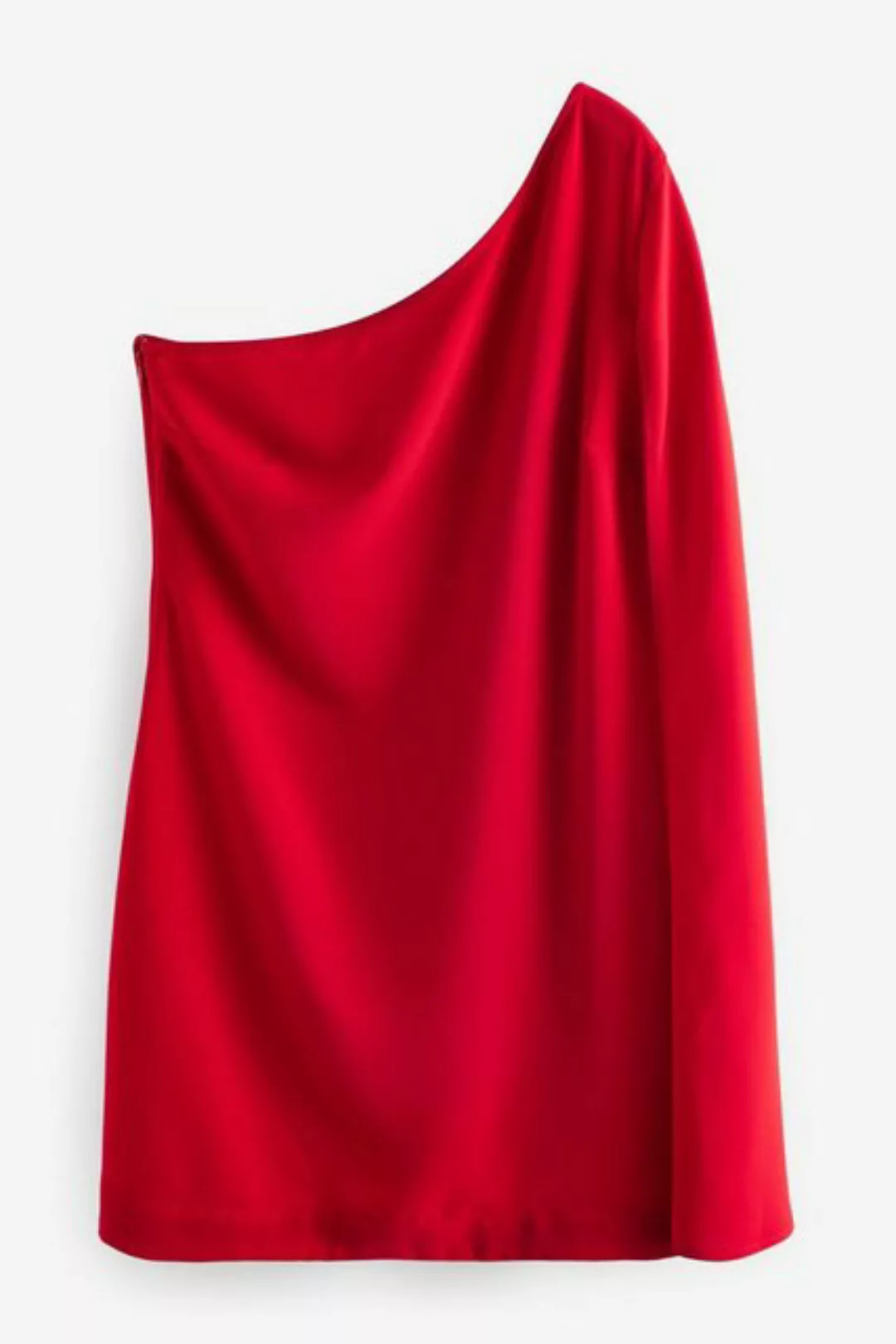Next One-Shoulder-Kleid Einschulteriges Minikleid mit Cape-Ärmeln (1-tlg) günstig online kaufen