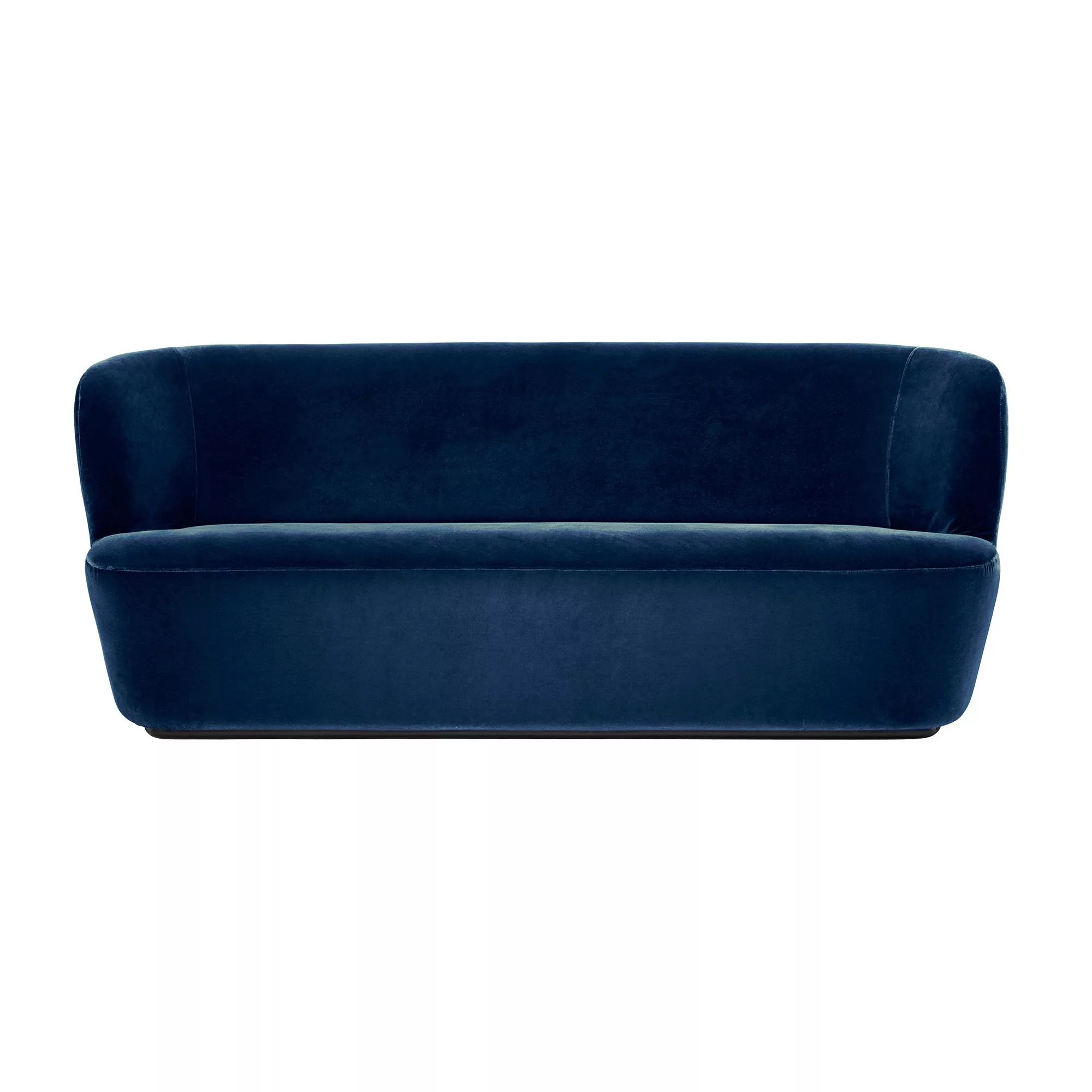Gubi - Stay Sofa 2-Sitzer 190x70cm Samt - blau/GUBI Velluto di Cotone 420/B günstig online kaufen