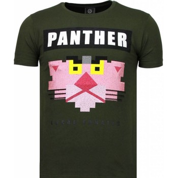 Local Fanatic  T-Shirt Panther For A Cougar Strass günstig online kaufen