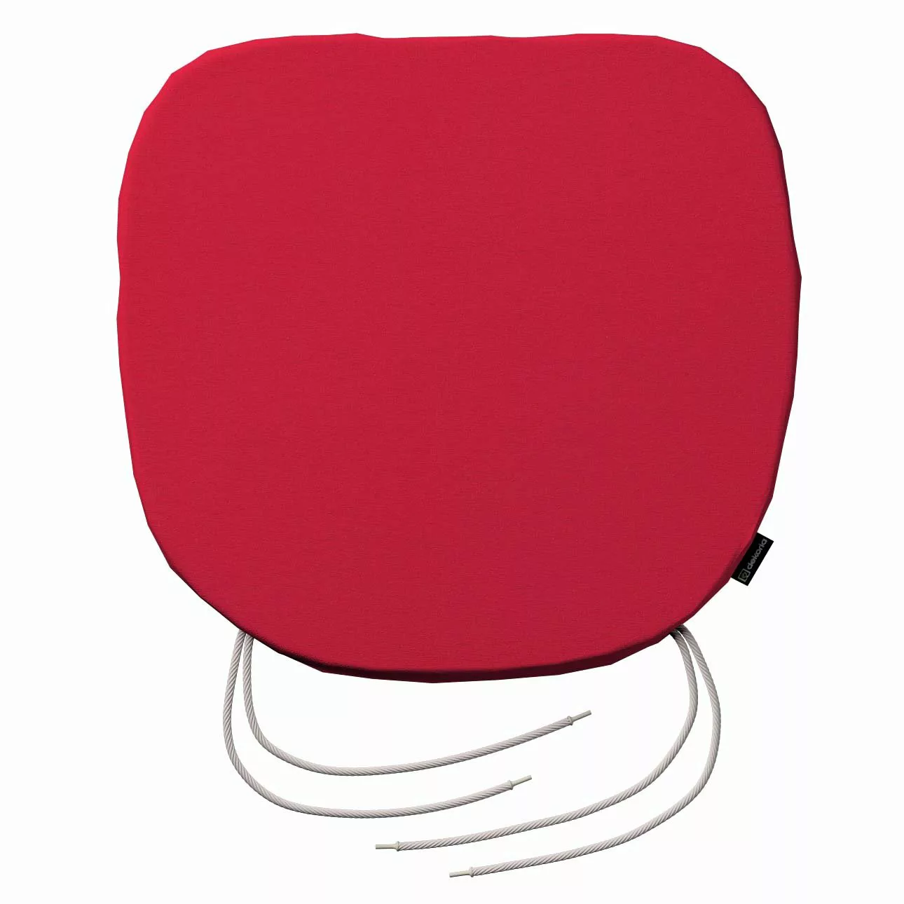 Stuhlkissen Marcus mit Bindeschnur, rot, 40 x 37 x 2,5 cm, Quadro (136-19) günstig online kaufen