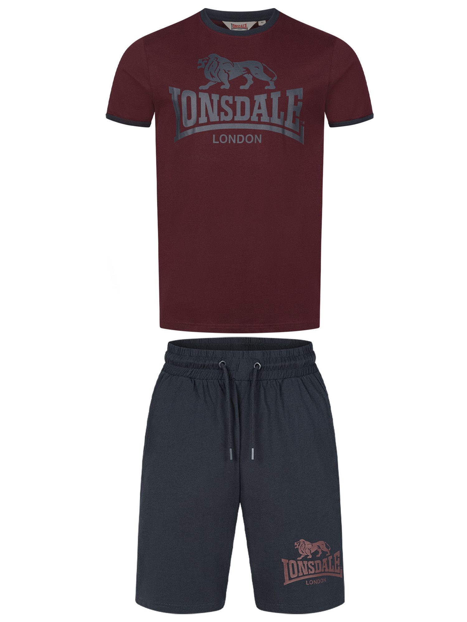 Lonsdale Trainingsanzug Maist T-Shirt & Shorts günstig online kaufen