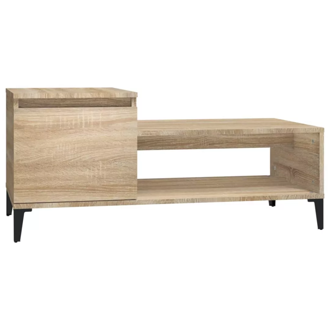 Vidaxl Couchtisch Sonoma-eiche 100x50x45 Cm Holzwerkstoff günstig online kaufen