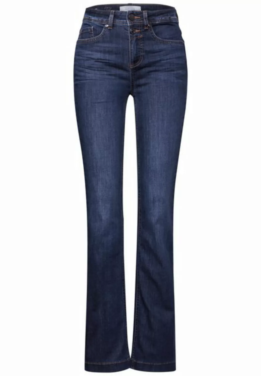 STREET ONE 5-Pocket-Jeans Bootcut Jeans günstig online kaufen