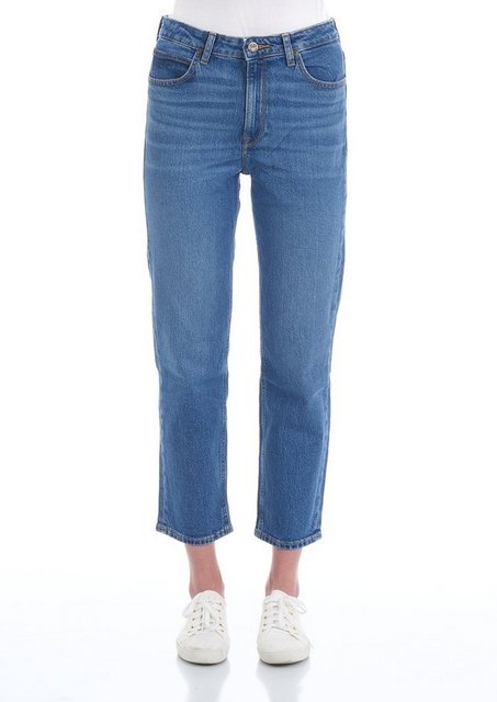 Lee Damen Jeans Carol - Straight Fit - Blau - Worn Iris günstig online kaufen