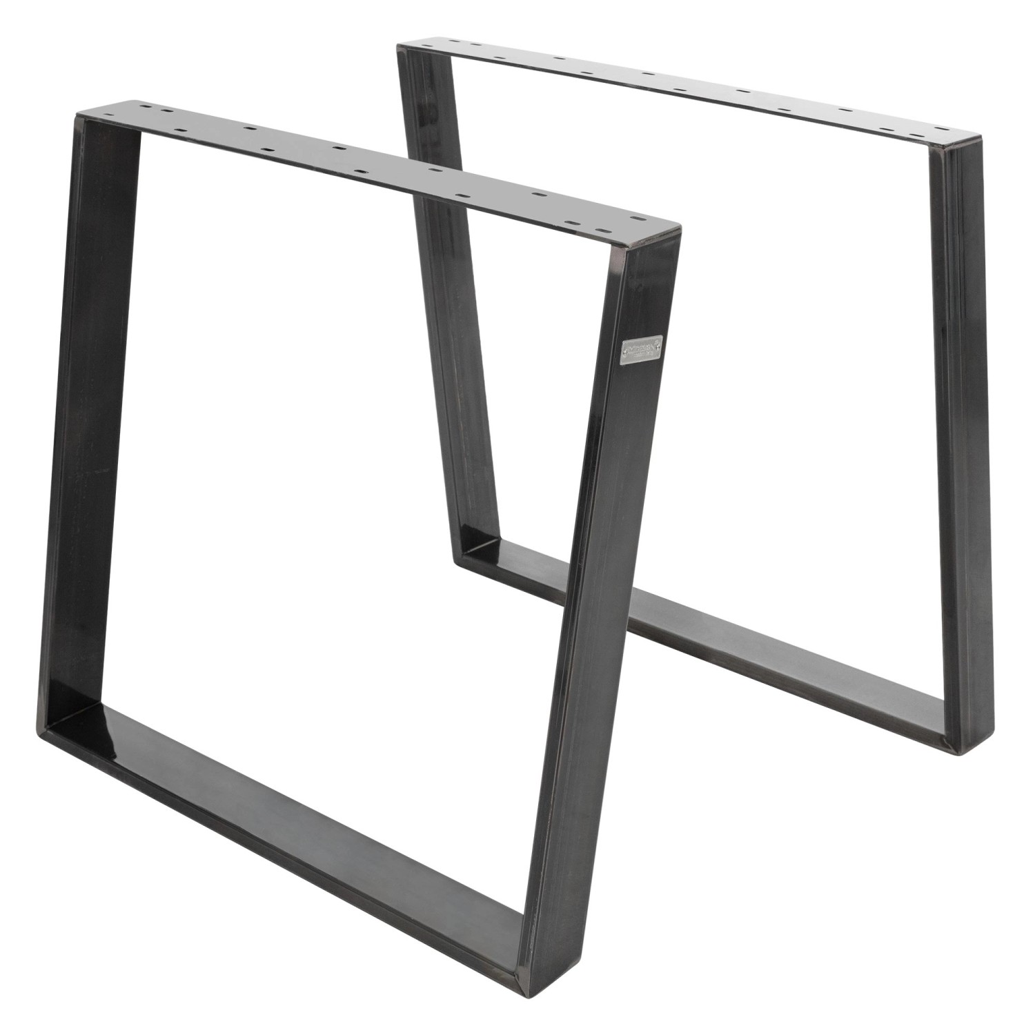 ML-Design 2Er Set Tischkufen 80Grad Neigung 75 x 72 cm Industrial Profil 8x günstig online kaufen