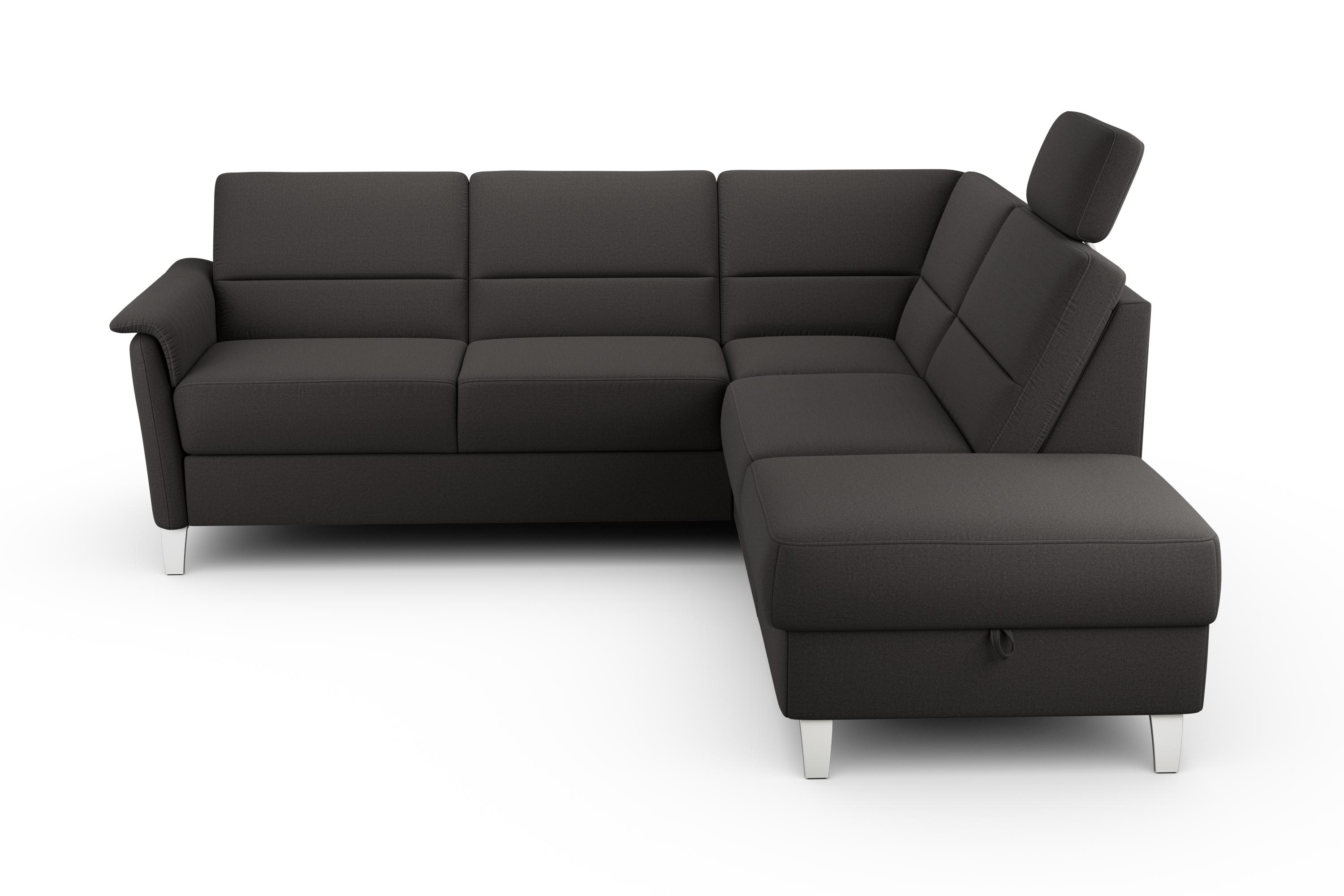 sit&more Ecksofa "Palmera L-Form", Federkern, wahlweise mit Bettfunktion un günstig online kaufen