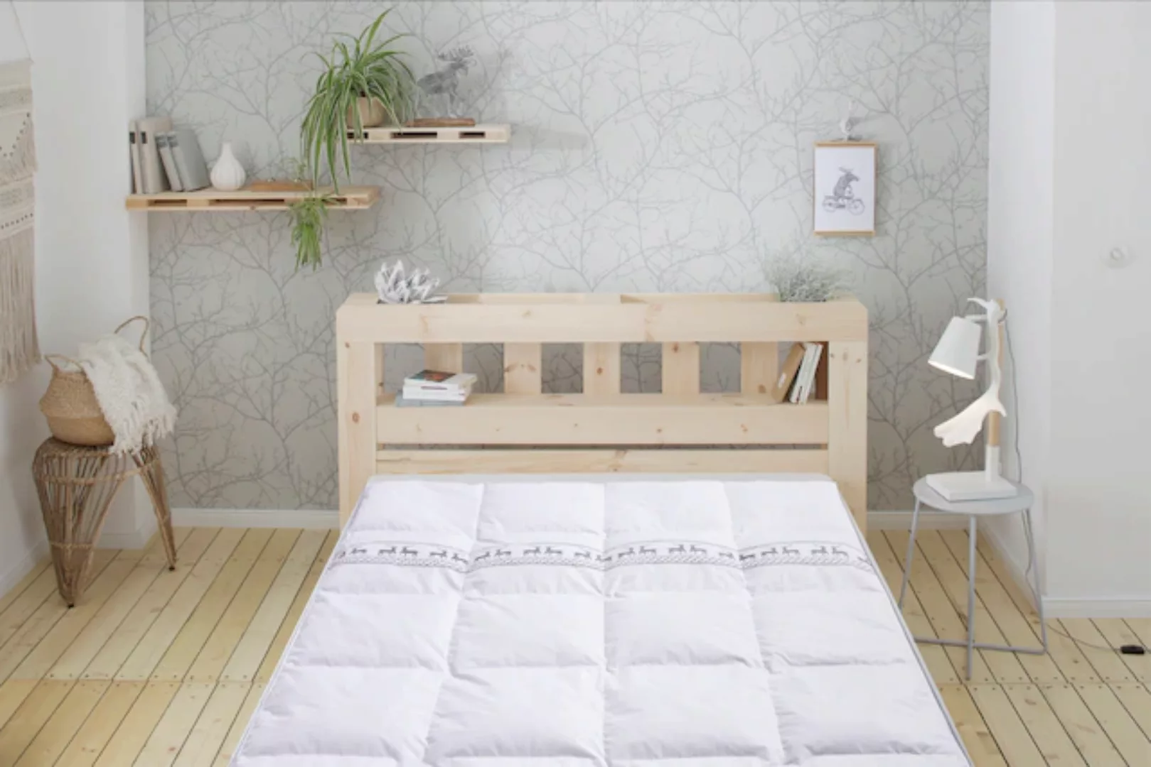 Älgdröm Daunenbettdecke »Bettdecke "Sorsele", Wärmeklasse leicht, normal, w günstig online kaufen