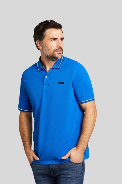bugatti Poloshirt, mit Kontraststreifen an Kragen und Ärmelbündchen günstig online kaufen