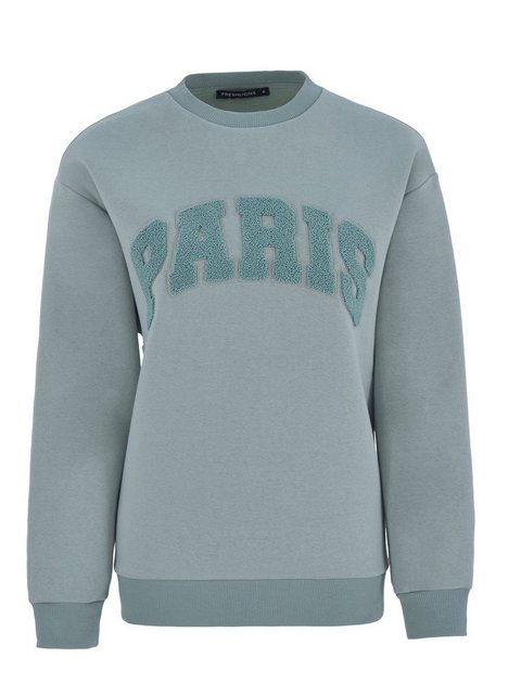 Freshlions Sweater Freshlions Paris Embroidery Oversize Sweater mint S günstig online kaufen