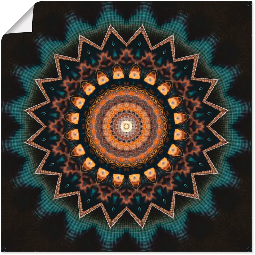 Artland Wandbild »Mandala kosmisches Bewusstsein«, Muster, (1 St.) günstig online kaufen