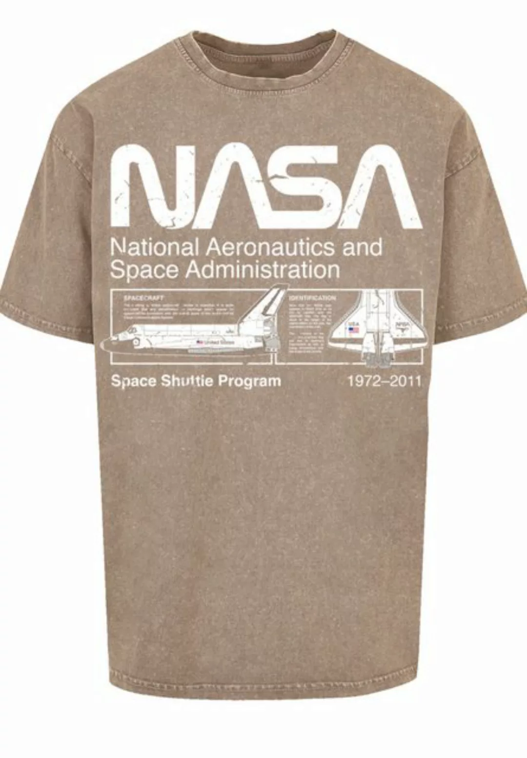 F4NT4STIC T-Shirt Classic Space Shuttle Print günstig online kaufen