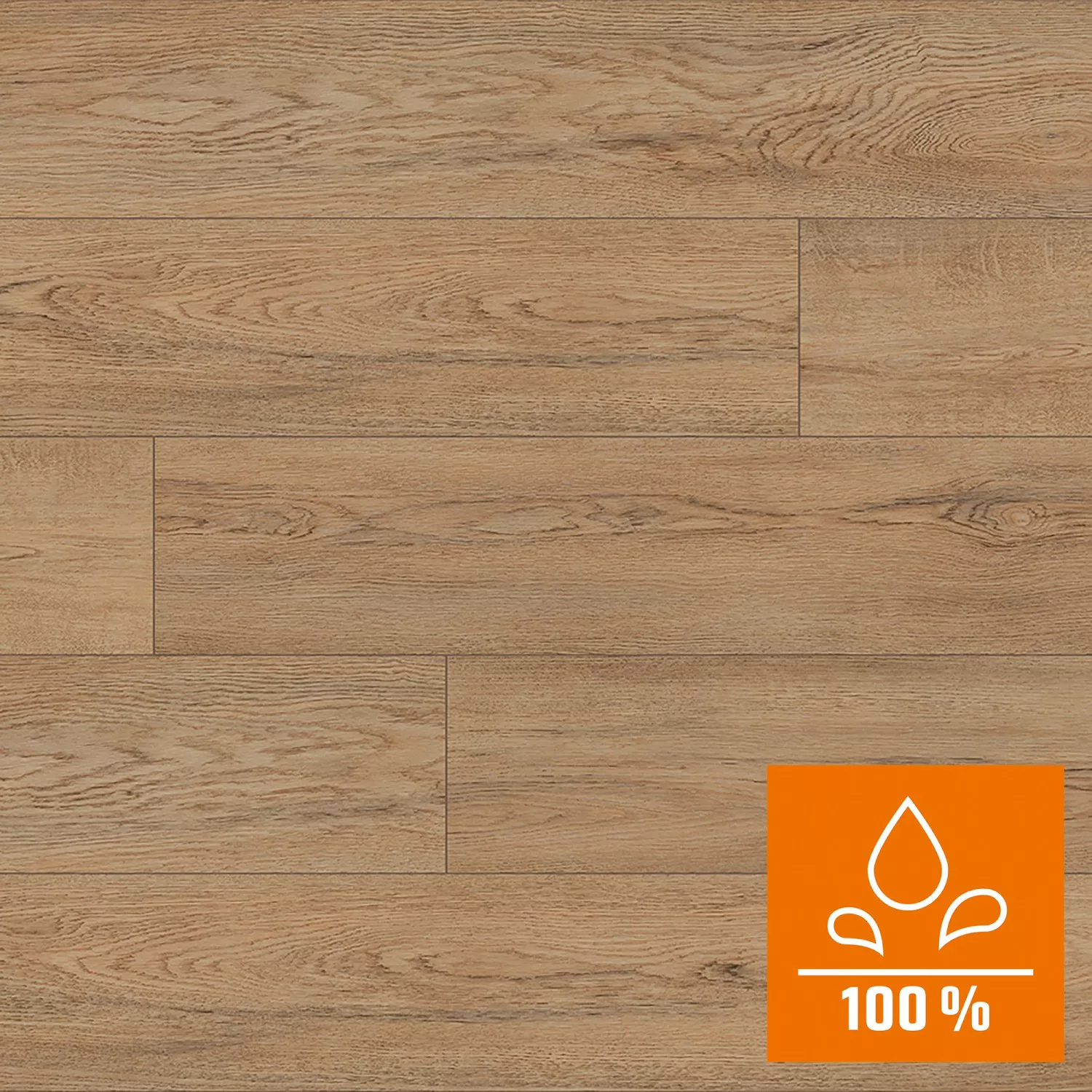 Poseidon Laminatboden Malibu Oak 7 mm wasserresistent günstig online kaufen