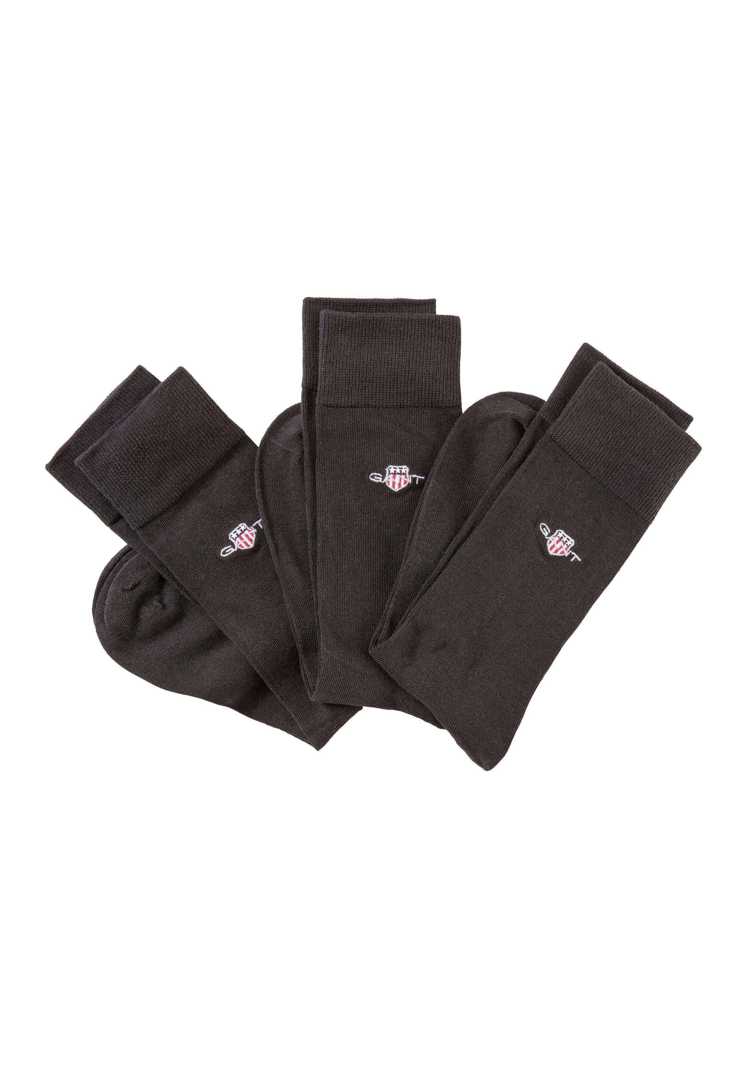 Gant Freizeitsocken SHIELD SOCKS 3-PACK (Packung, günstig online kaufen
