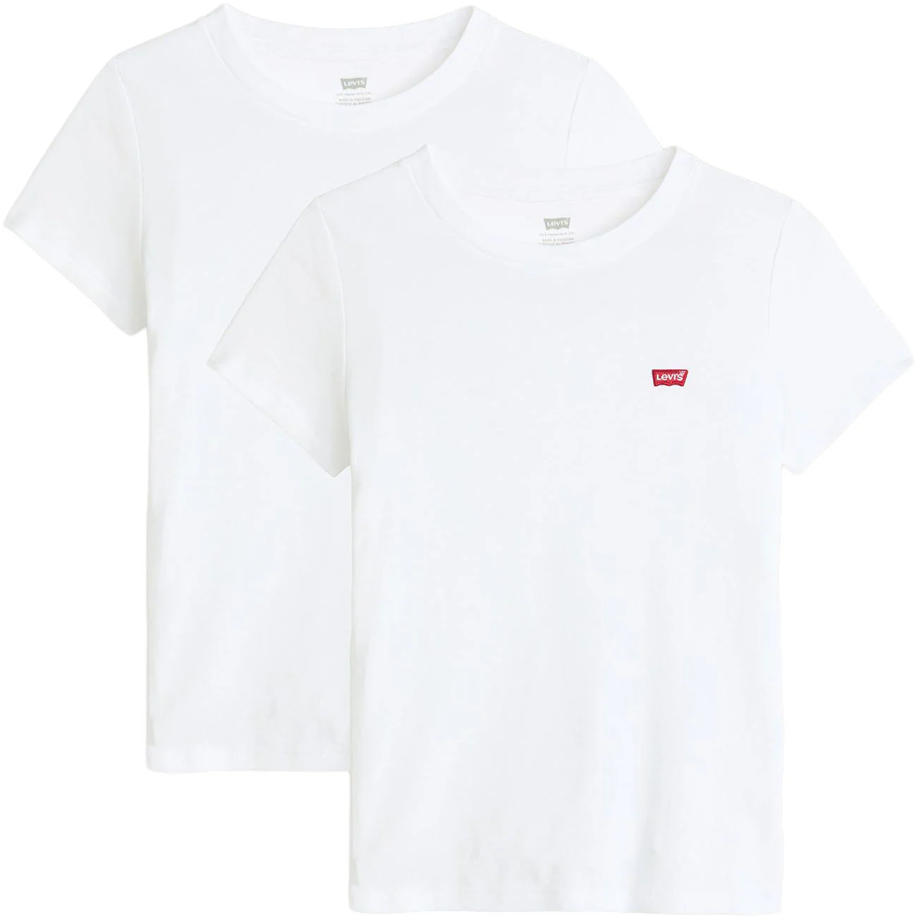 Levis T-Shirt "Mini-Logo", (Packung, 2 tlg.), mit kleiner Markenlogo-Sticke günstig online kaufen