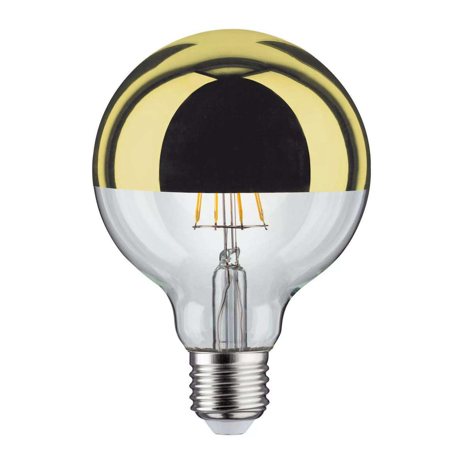 LED-Lampe E27 827 6,5W Kopfspiegel gold günstig online kaufen