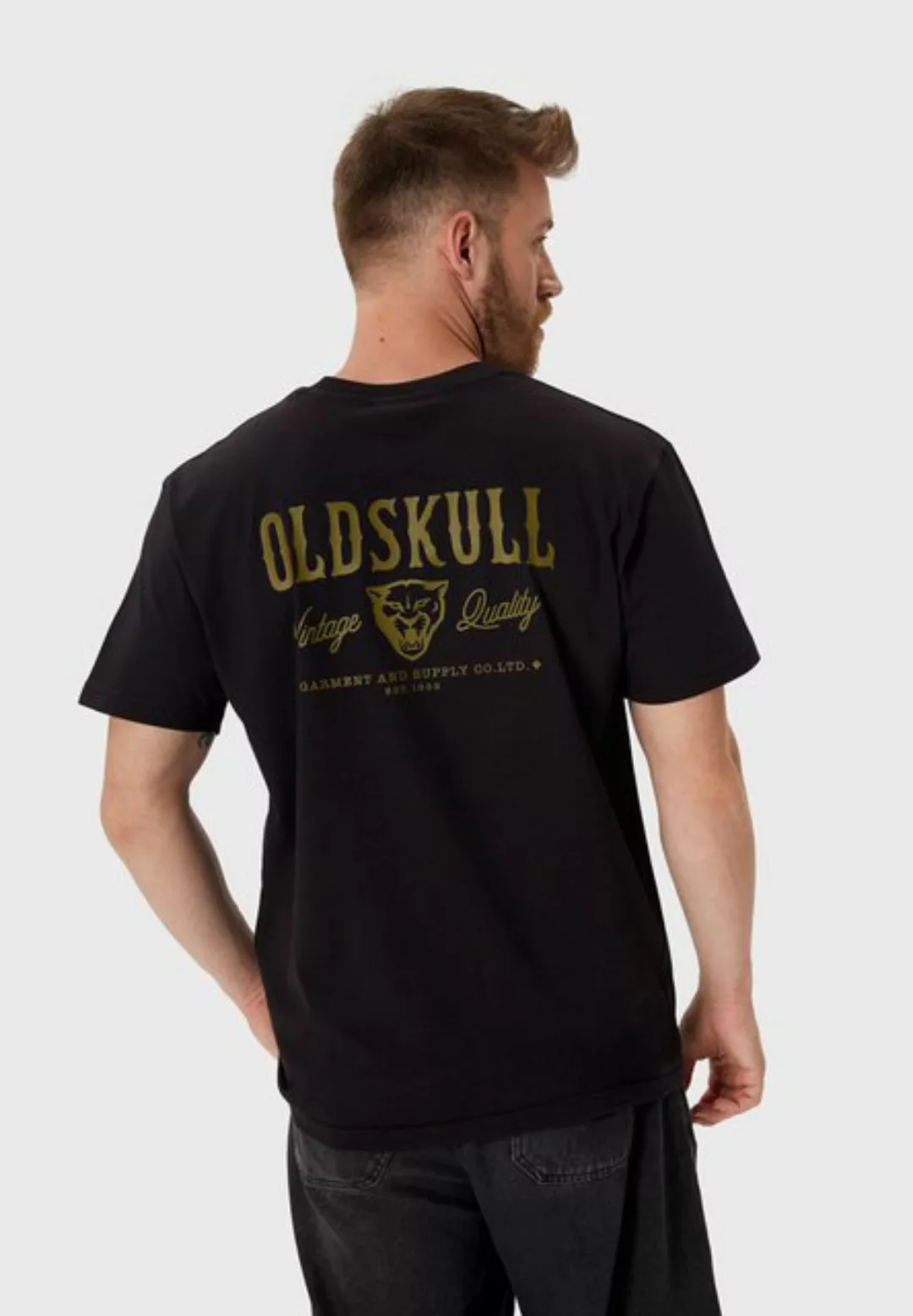 Oldskull T-Shirt Retro Pantheris Logo Graphic günstig online kaufen