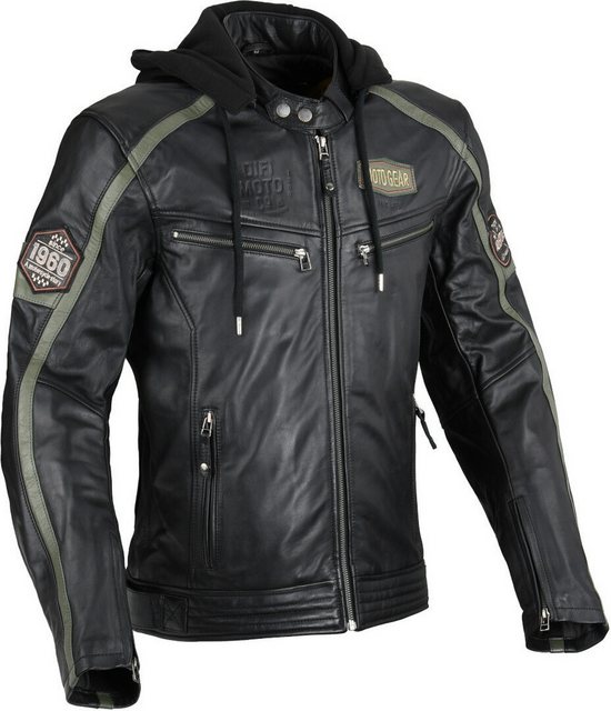 DIFI Motorradjacke Detroit 2 Motorrad Lederjacke günstig online kaufen