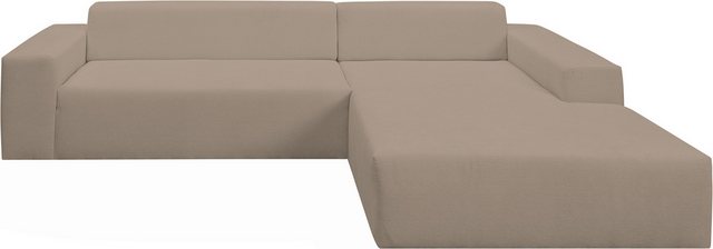 INOSIGN Ecksofa Zeus-XL, Curvy Trend Hocker mit urbaner Optik günstig online kaufen