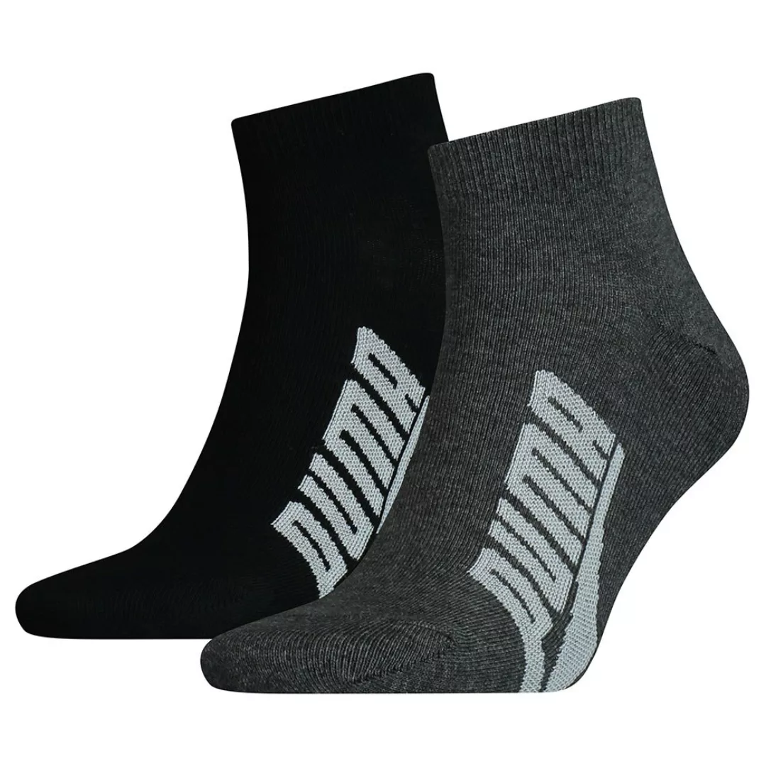 Puma Bwt Lifestyle Quarter Socken 2 Paare EU 43-46 Black / White günstig online kaufen