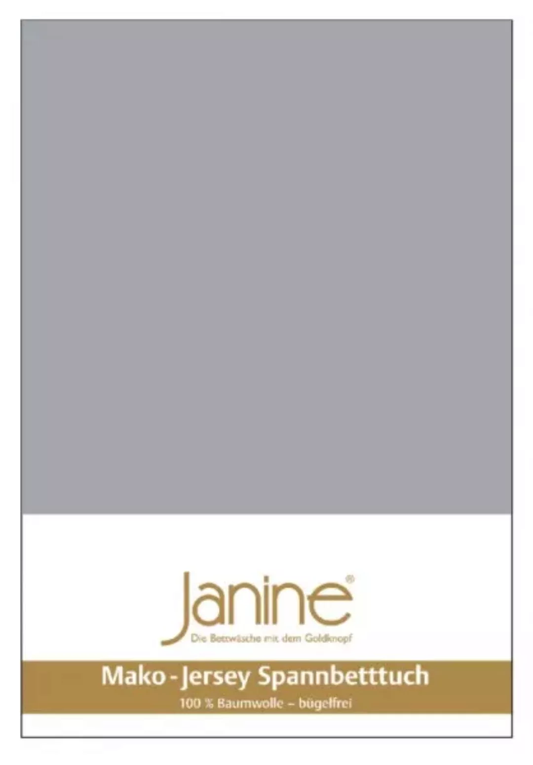 Janine Jersey-Spannbetttuch 100x200cm JERSEY günstig online kaufen