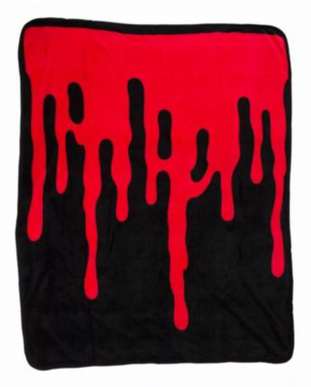 Kuschelweiche Blutbad Tagesdecke Dekofiguren schwarz günstig online kaufen