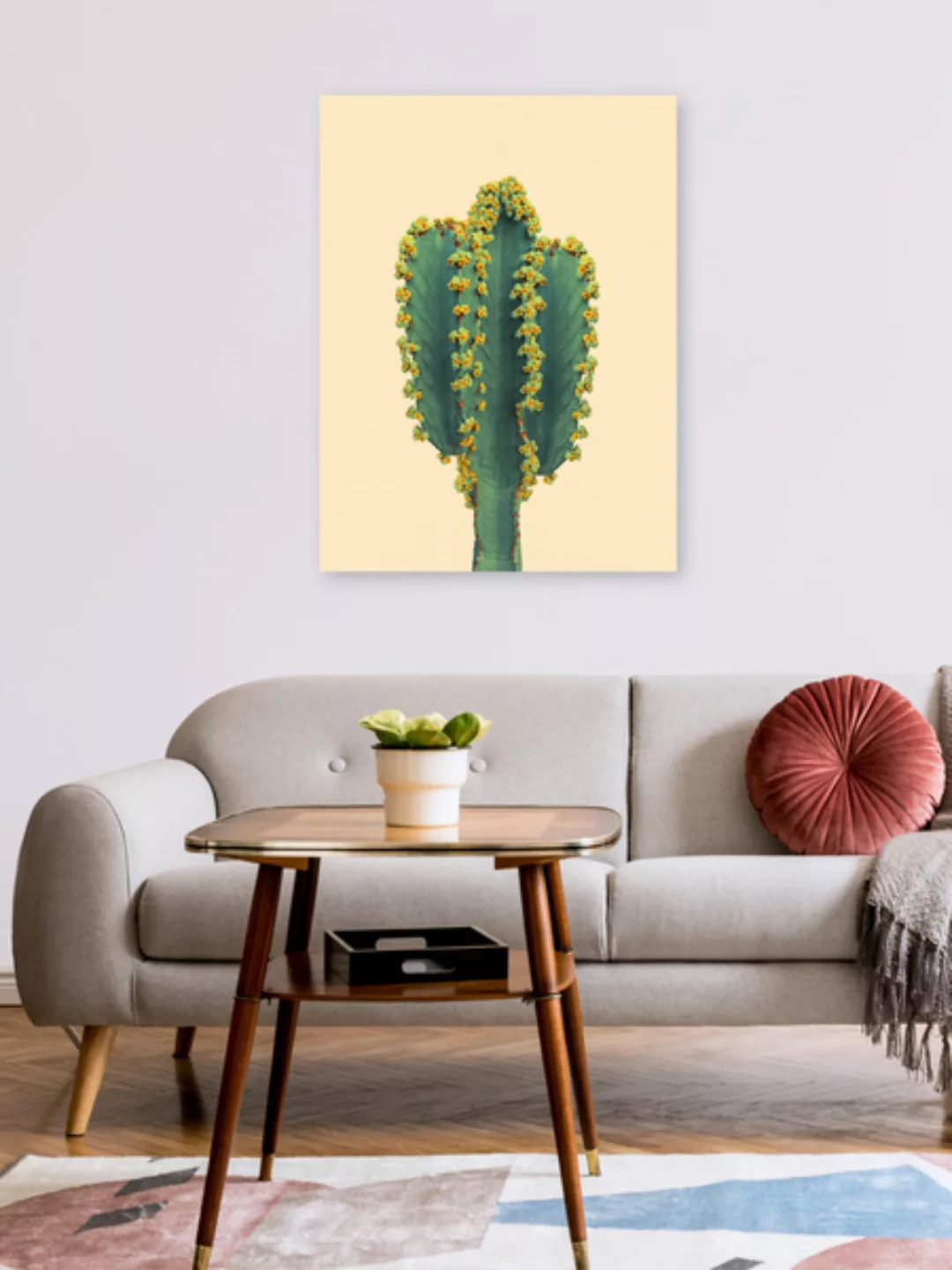 Poster / Leinwandbild - Cactus 3 günstig online kaufen