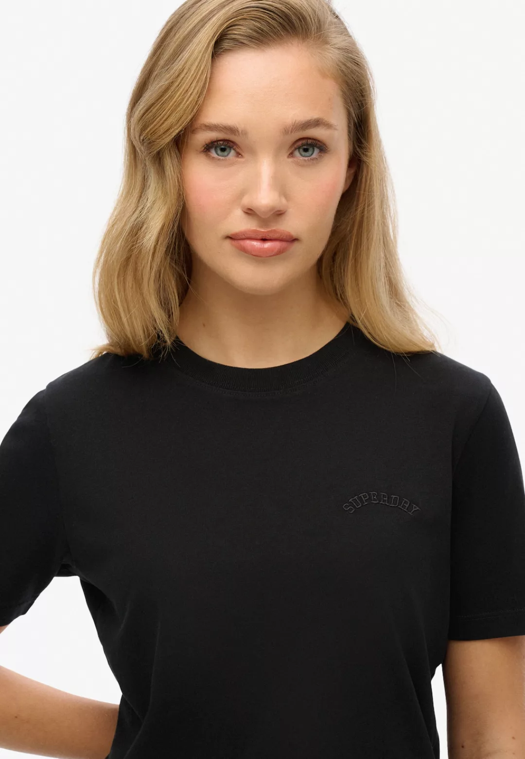 Superdry T-Shirt "ESSENTIAL LOGO EMB TEE" günstig online kaufen