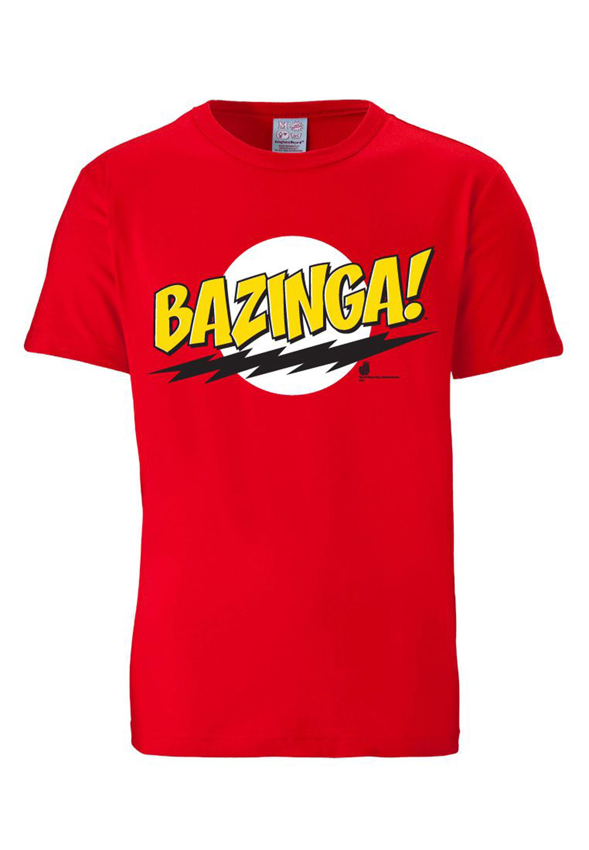 LOGOSHIRT T-Shirt Bazinga mit lizenziertem Frontprint günstig online kaufen