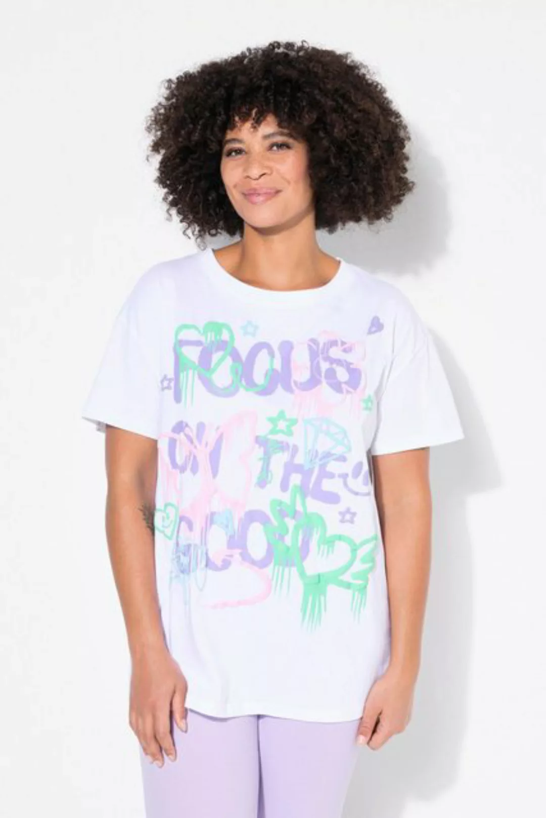 Angel of Style T-Shirt T-Shirt oversized Graffitti-Schriftzug günstig online kaufen