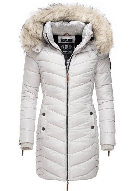 Navahoo Wintermantel "Nimalaa", modischer Damen Winter Steppmantel mit Kapu günstig online kaufen