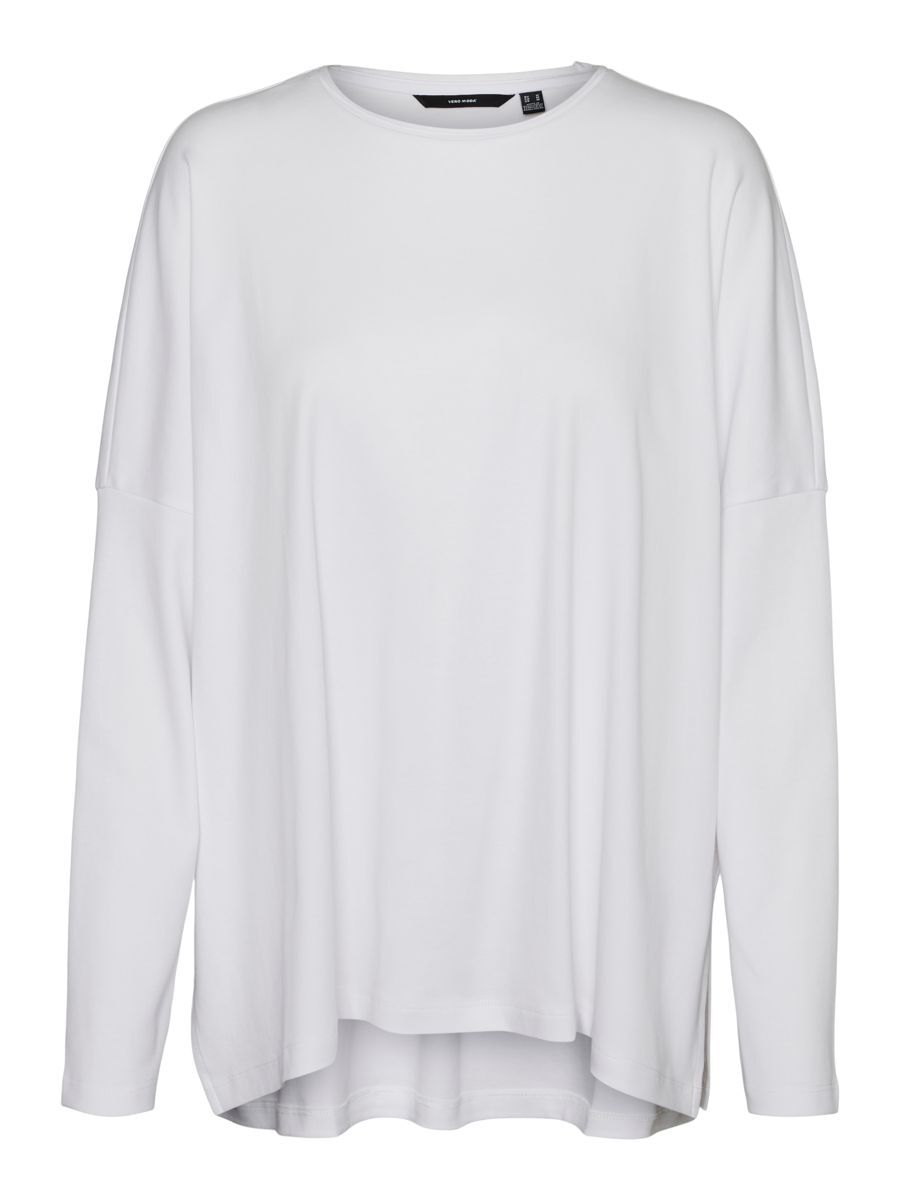VERO MODA Weiches Oversize Bluse Damen White günstig online kaufen
