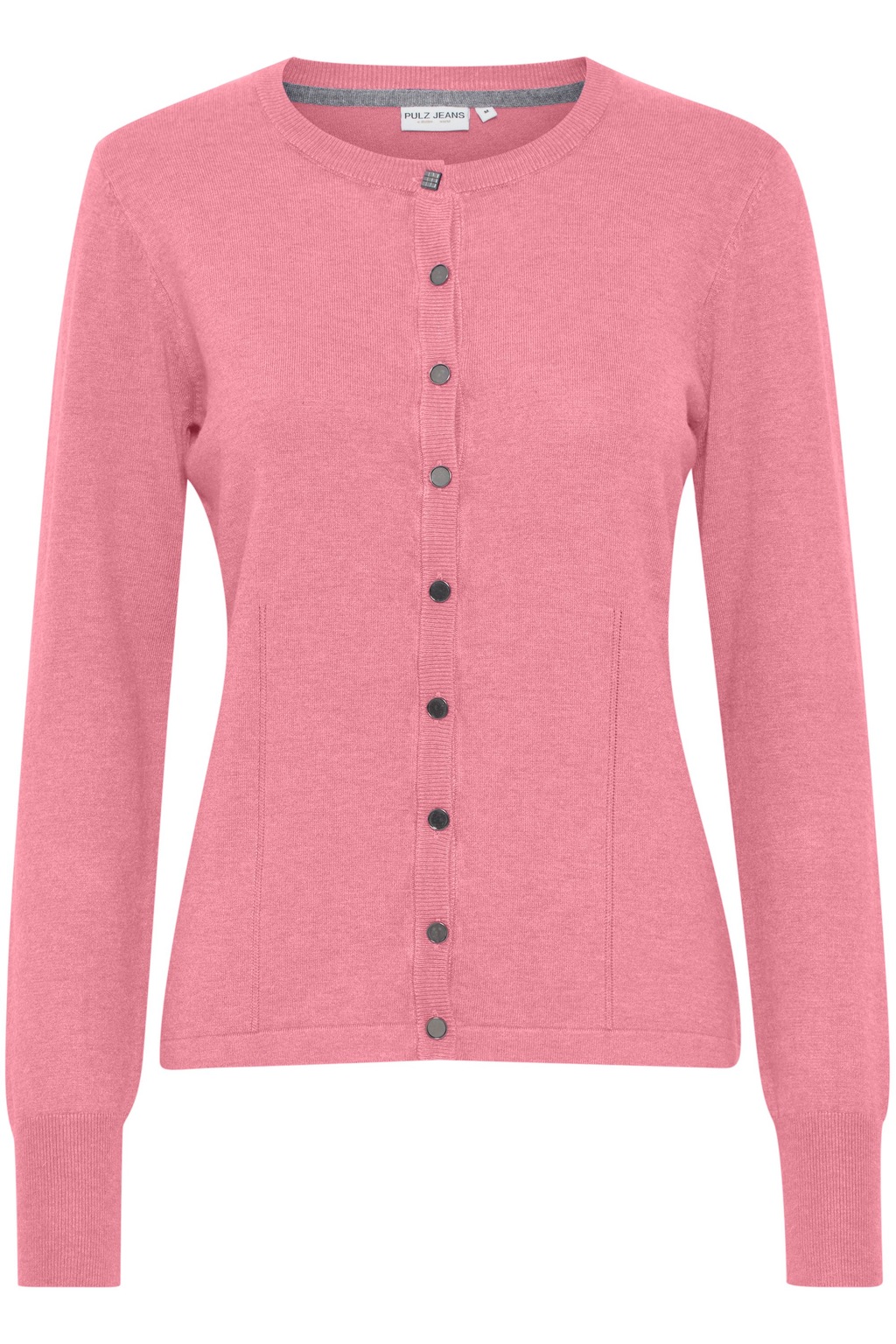 Pulz Jeans Strickjacke PZSARA Lange Strickjacke mit Tacshen günstig online kaufen