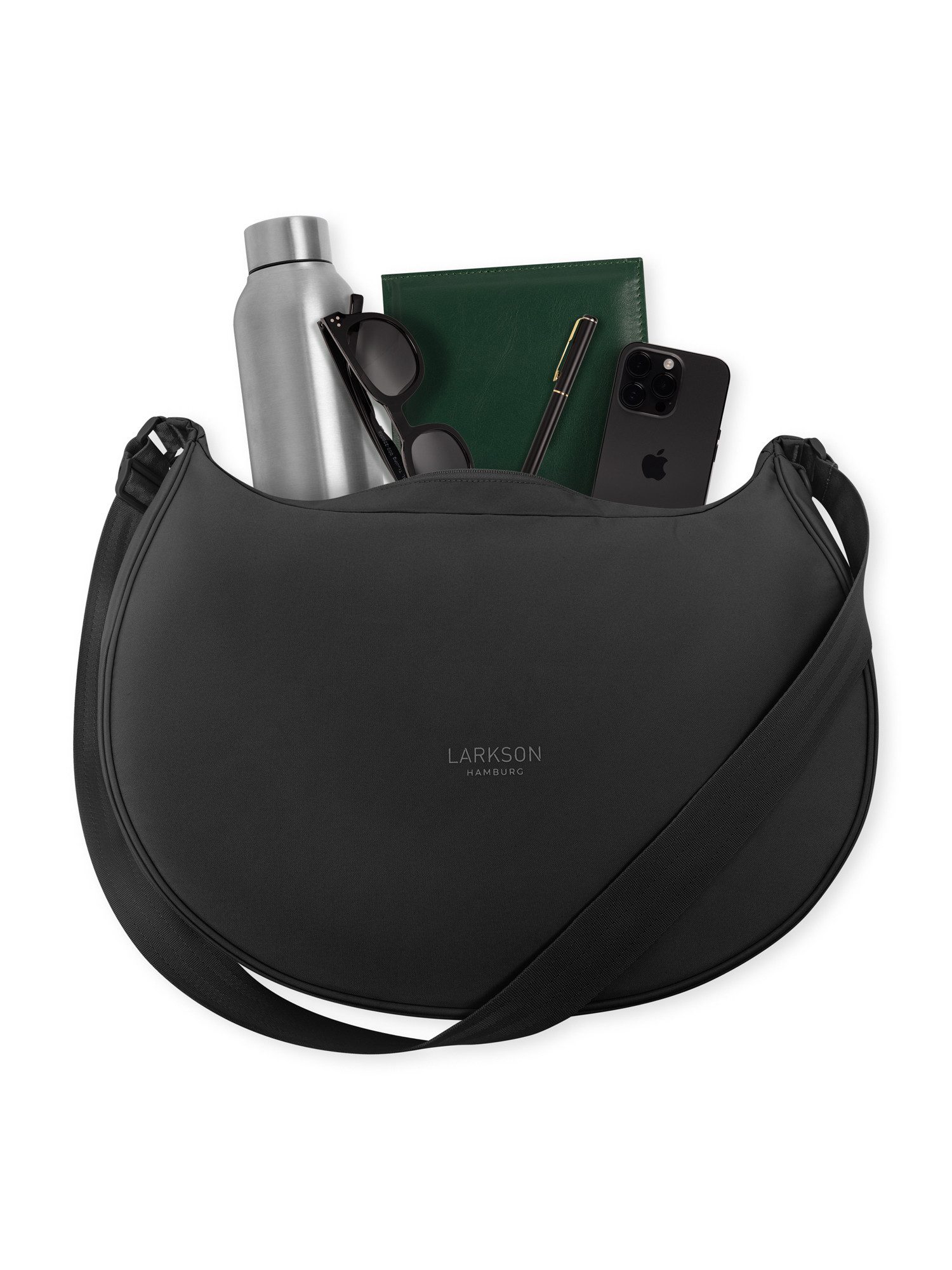 LARKSON Umhängetasche Solveig XL Half Moon günstig online kaufen