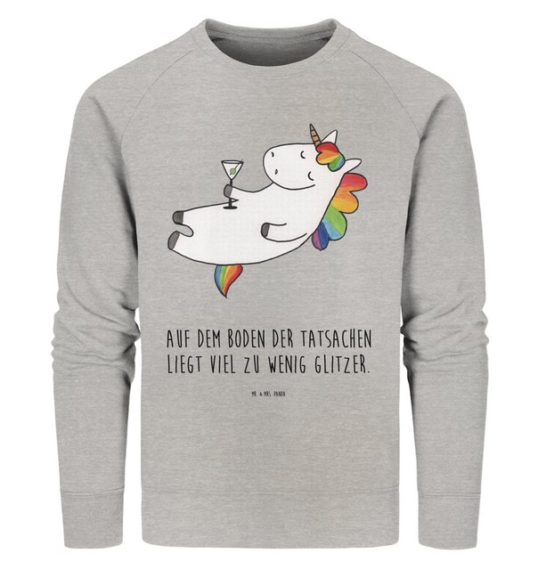 Mr. & Mrs. Panda Longpullover Größe XS Einhorn Cocktail - Heather Grey - Ge günstig online kaufen