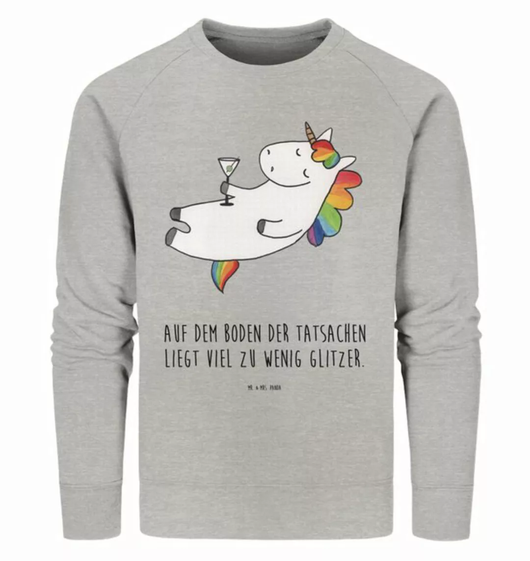 Mr. & Mrs. Panda Longpullover Größe M Einhorn Cocktail - Heather Grey - Ges günstig online kaufen