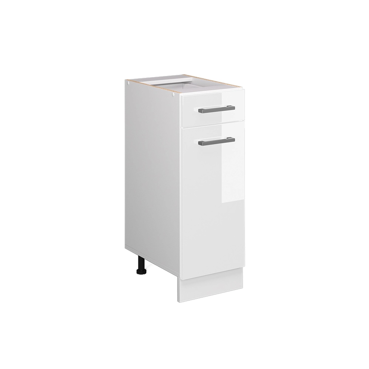 Vicco Unterschrank R-Line, Weiß Hochglanz/Weiß, 30 günstig online kaufen