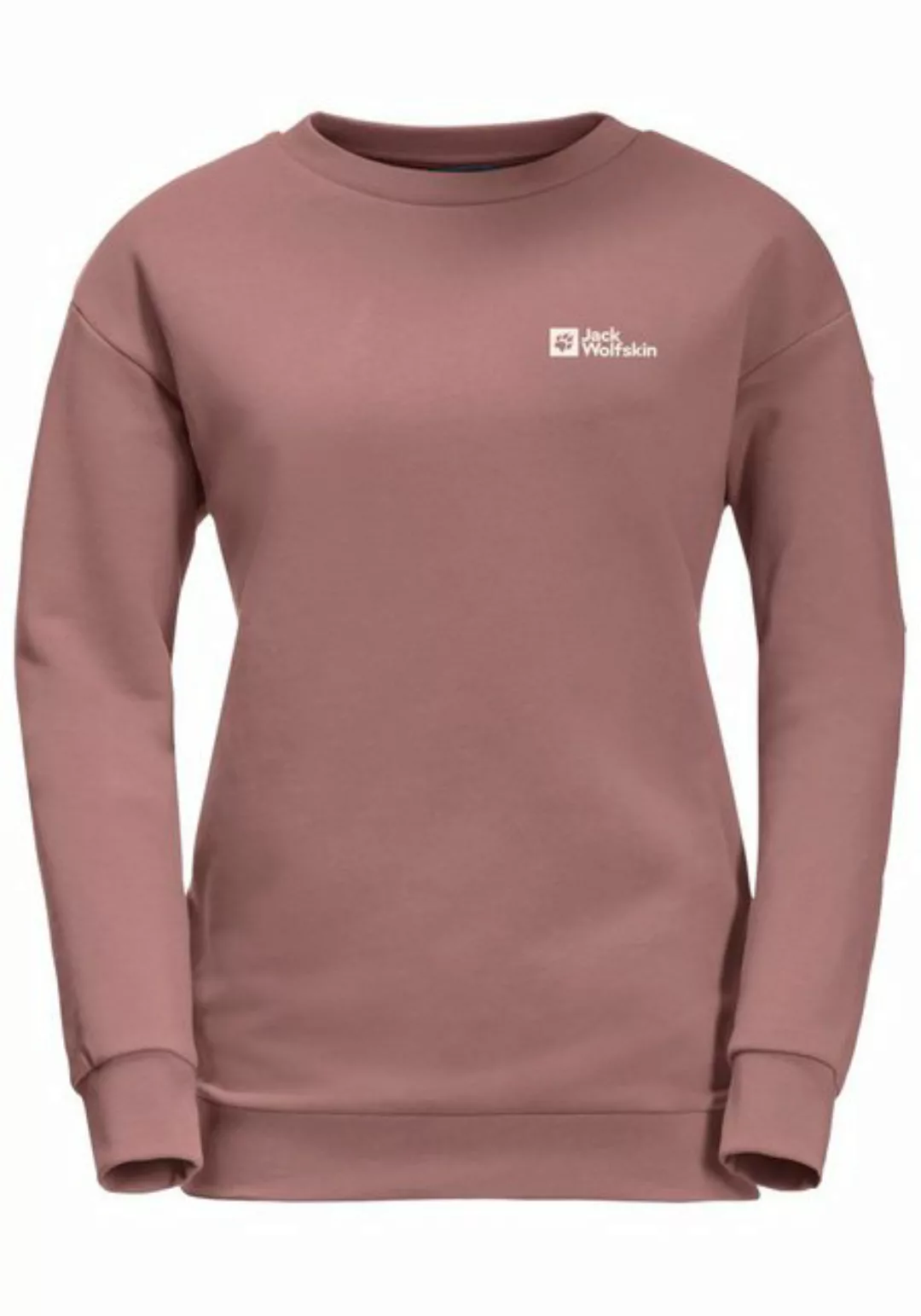 Jack Wolfskin Rundhalspullover "ESSENTIAL CREWNECK W" günstig online kaufen