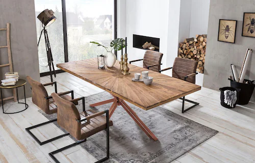 SIT Esstisch »Tops&Tables«, aus recyceltem Altholz Teak günstig online kaufen