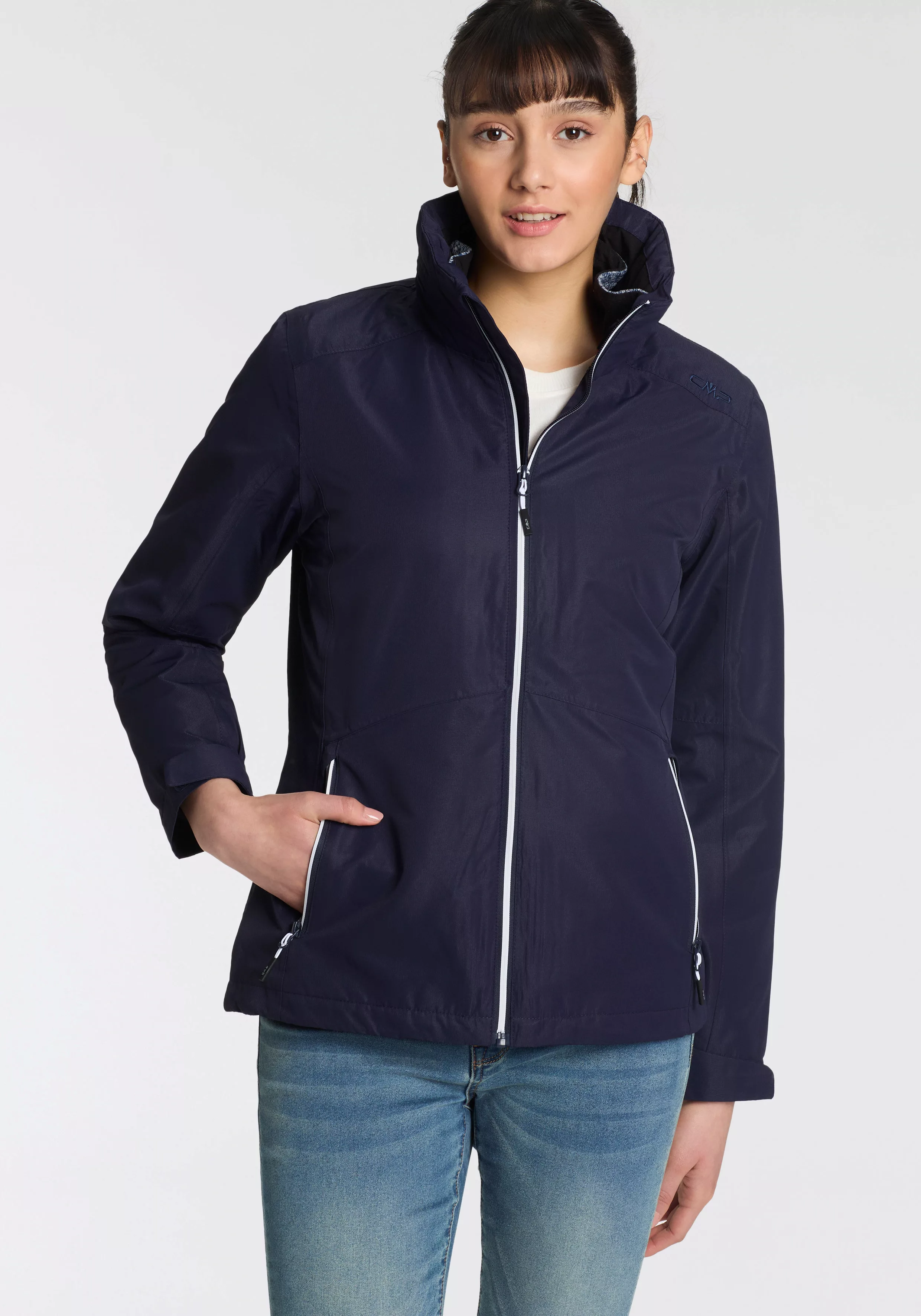 CMP 3-in-1-Funktionsjacke "WOMAN JACKET ZIP HOOD" günstig online kaufen