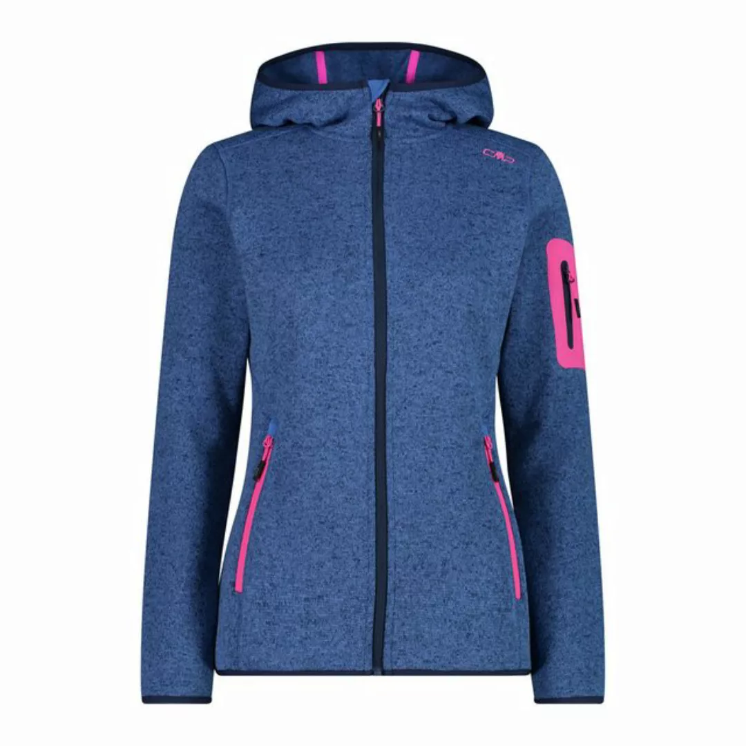 CMP Fleecejacke CMP Damen Jacke Knitted Melange Hoody 3H19826 günstig online kaufen