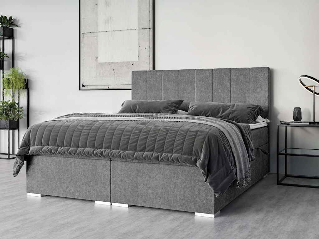 Places of Style Polsterbett "Ginoro mit Matratze und Topper, in 3 Breiten ( günstig online kaufen