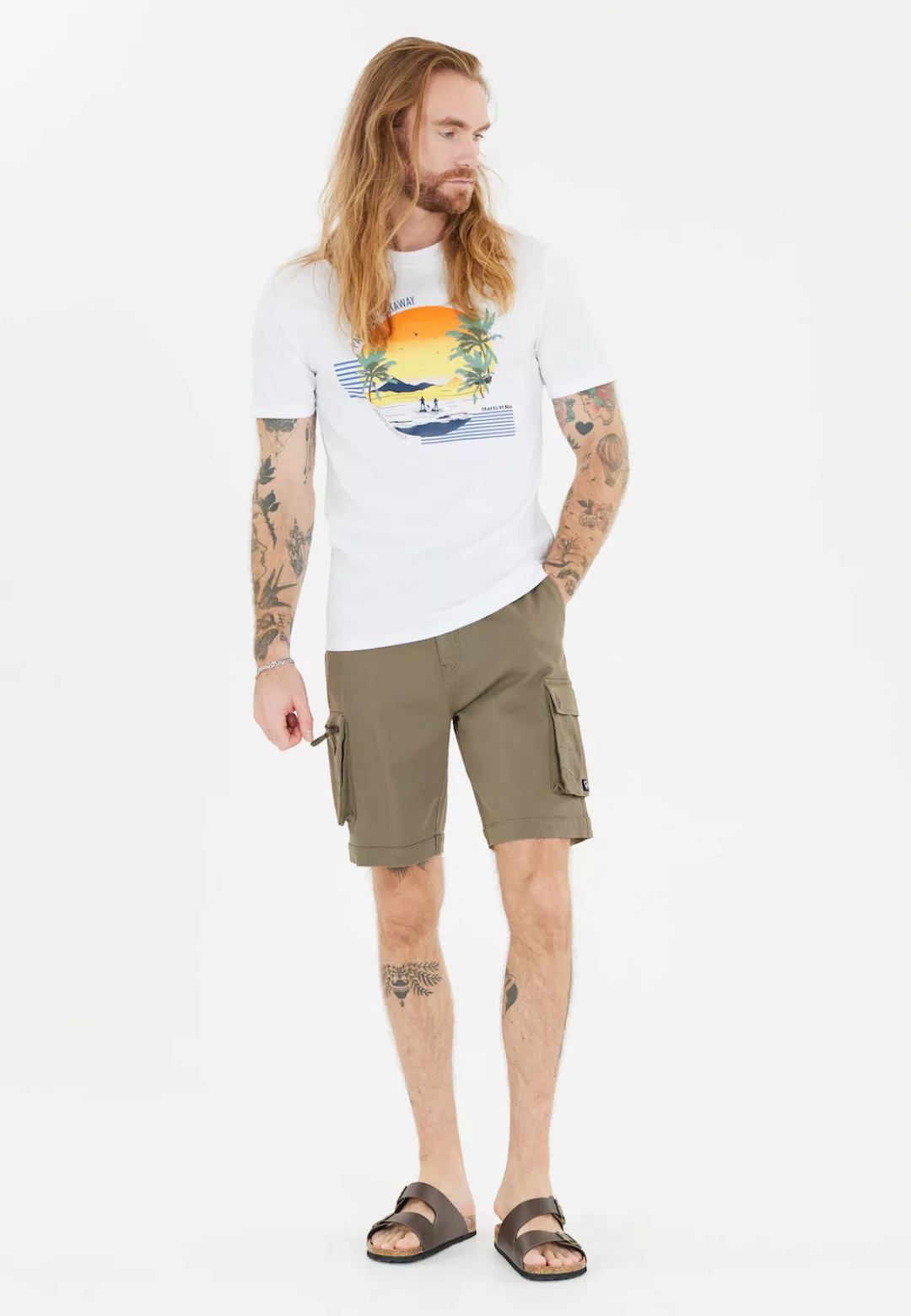 CRUZ Shorts "Monsoon", im smarten Cargo-Design günstig online kaufen