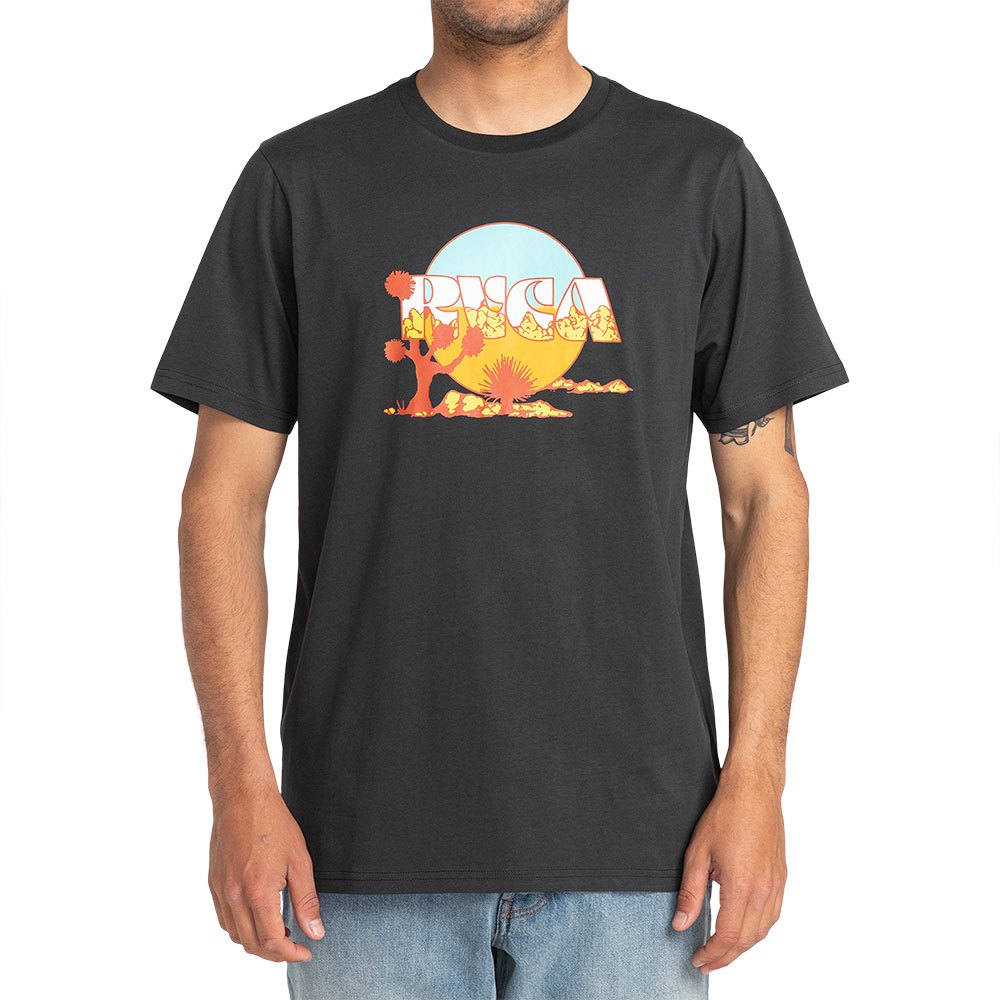 Rvca Jay Tree Kurzarm T-shirt XL Pirate Black günstig online kaufen