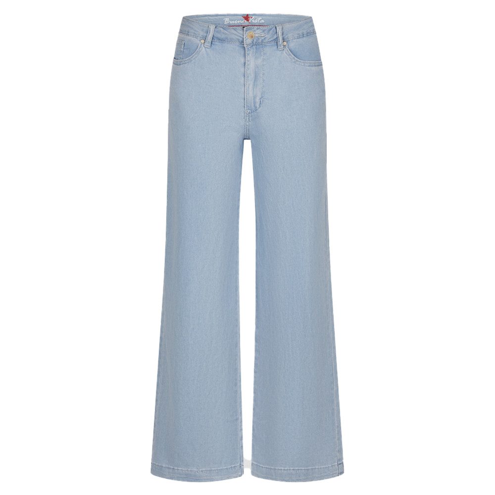 Buena Vista 5-Pocket-Jeans Wide Leg light günstig online kaufen
