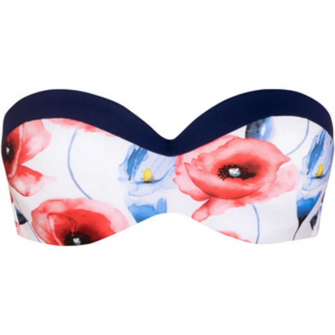 Luna  Bikini Ober- und Unterteile Bandeau-Badeanzug-Oberteil Poppy günstig online kaufen