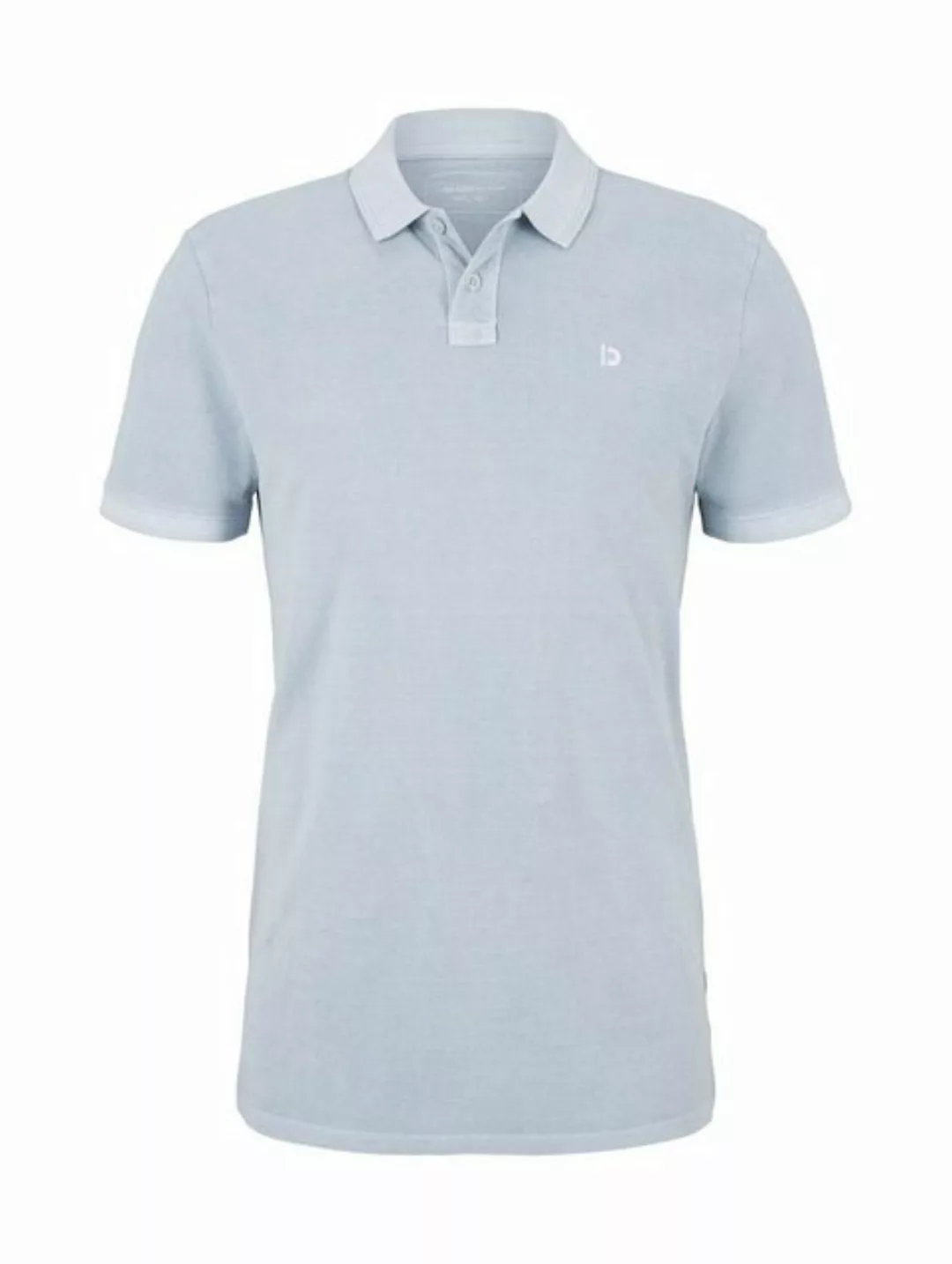 Tom Tailor Denim Herren Poloshirt GARMENT DYED - Regular Fit günstig online kaufen