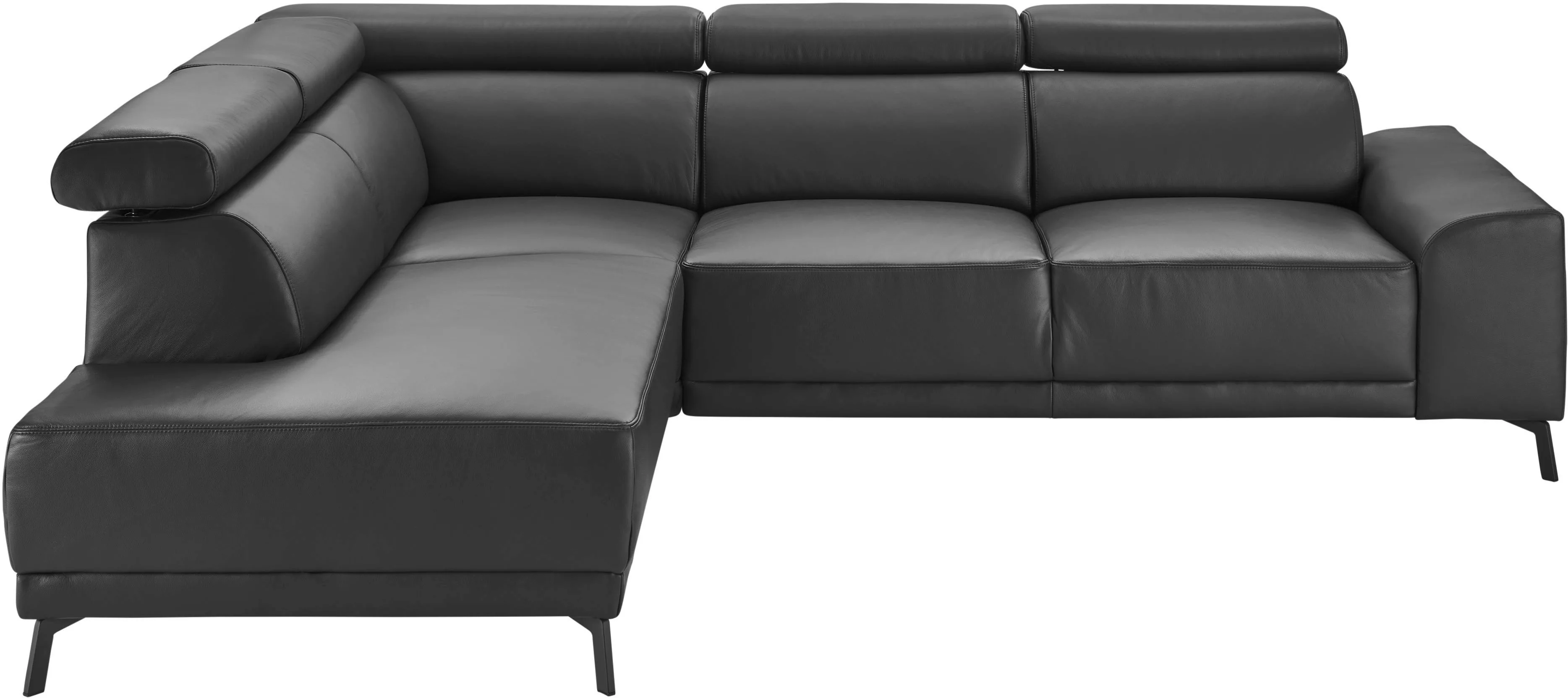 3C Candy Ecksofa »Greve B/T/H: 249/209/79 cm L-Form«, wahlweise mit motoris günstig online kaufen