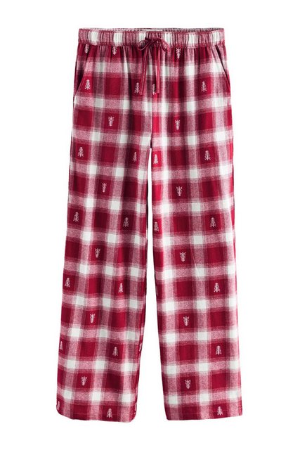 Next Pyjamahose Flanell-Schlafanzughose aus 100 % Baumwolle (1-tlg) günstig online kaufen