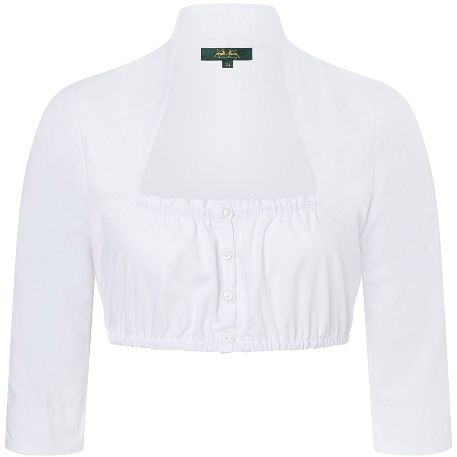 Wiesnkönig Dirndlbluse Dirndlbluse Claudia 3/4 Arm günstig online kaufen