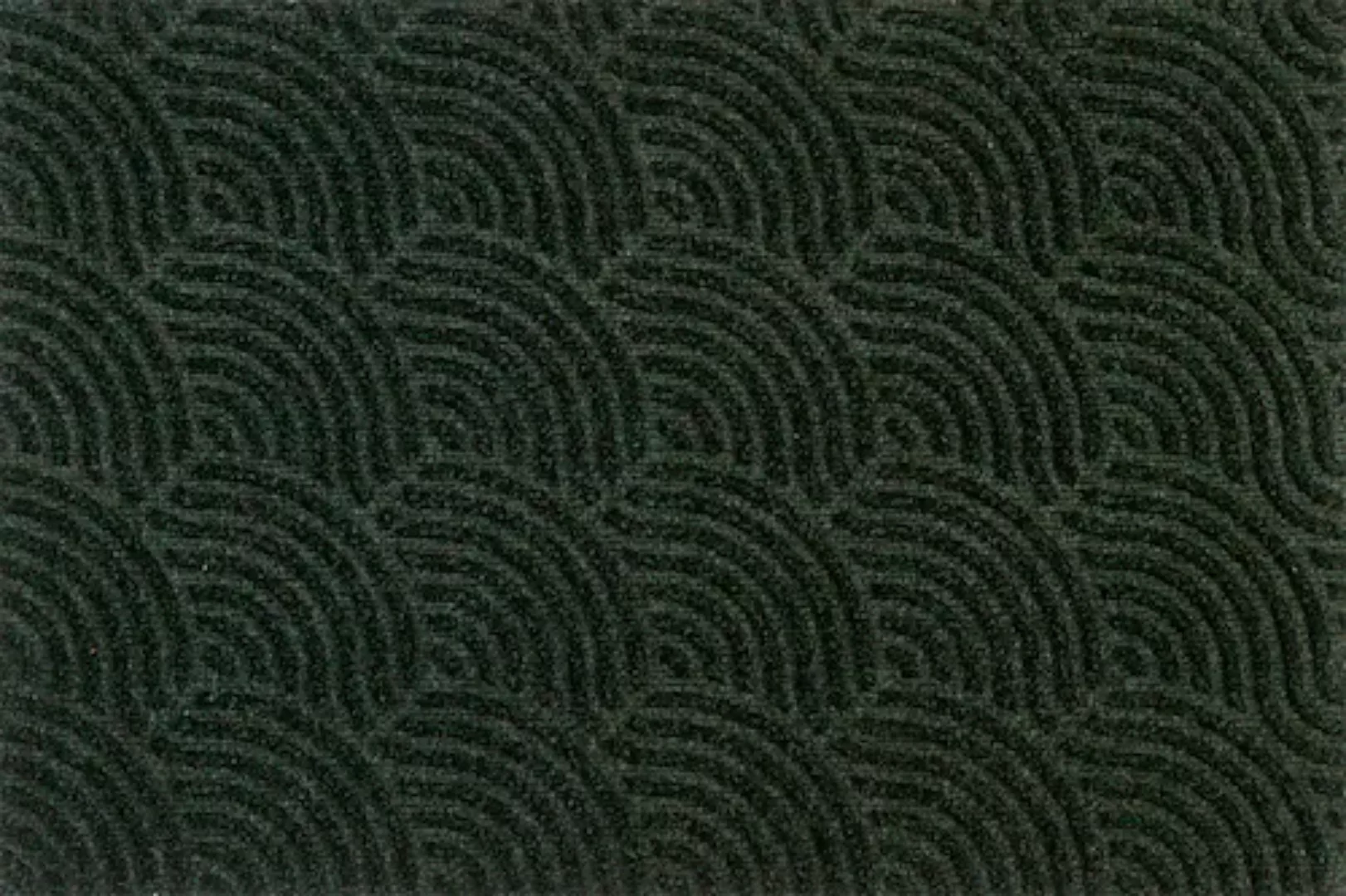 wash+dry by Kleen-Tex Fußmatte »Waves midnight green«, rechteckig, 8 mm Höh günstig online kaufen